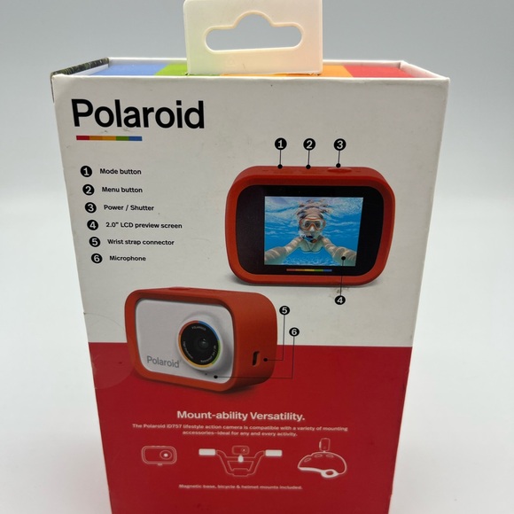 Polaroid Digital/Action Camera - Picture 4 of 7